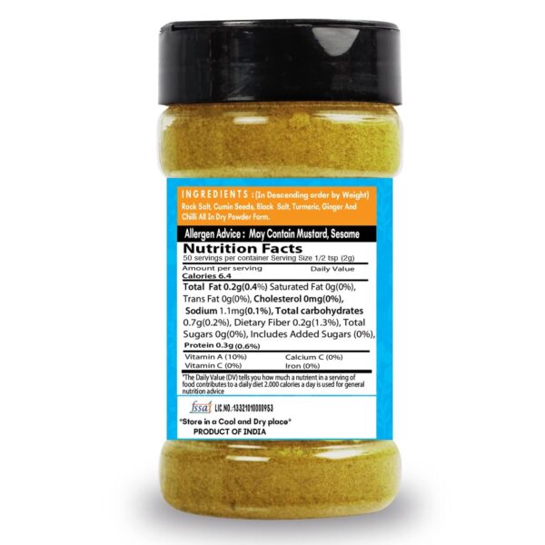 Surti Jiralu Masala Bottle-100G - Image 4