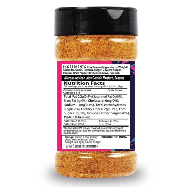 Thai Spice Seasoning Bottle-100G - Image 2