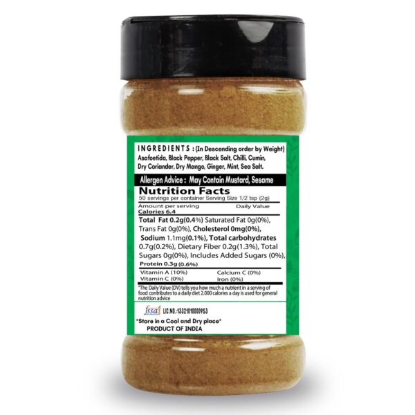 Chaat Masala Bottle-100G - Image 3