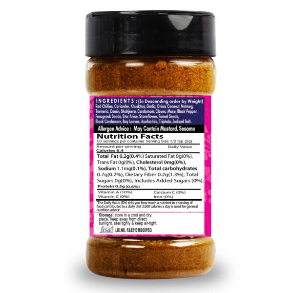 Achari Aloo Masala Bottle-100G - Image 3