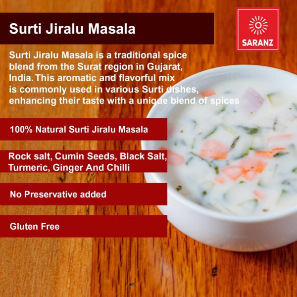 Surti Jiralu Masala Bottle-100G - Image 3