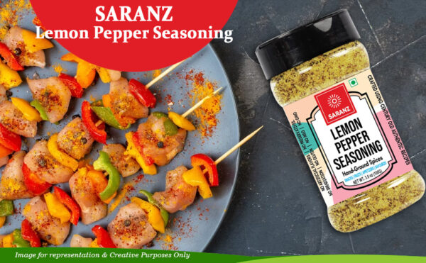 Lemon Pepper Seasoning Bottle-100G - Image 4