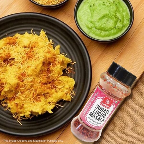 Surti Locho Masala Bottle-100G - Image 3