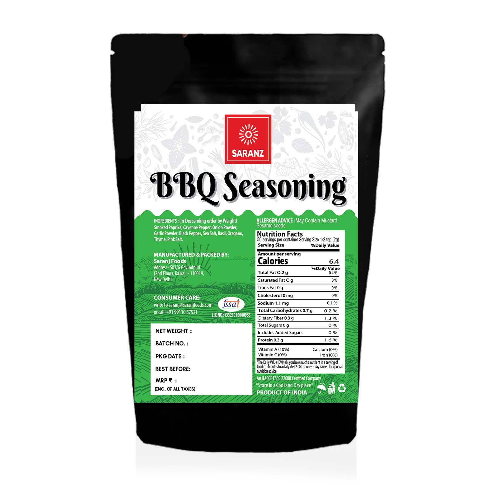 BBQ Seasoning-1KG