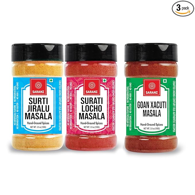 Surti Jiralu Masala-100g, Surati Locho Masala-100g, Goan Xacuti Masala-100g