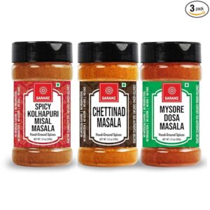 Chettinad Masala-100g, Mysore Dosa Masala-100g, Spicy Kolhapuri Misal Masala-100g