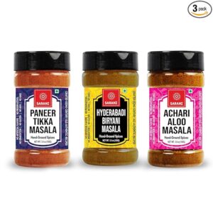 Paneer Tikka Masala-100g, Hyderabadi Biryani Masala-100g, Achari Aloo Masala-100g
